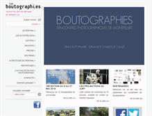 Tablet Screenshot of boutographies.com